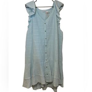 Light Blue Sleeveless Dress